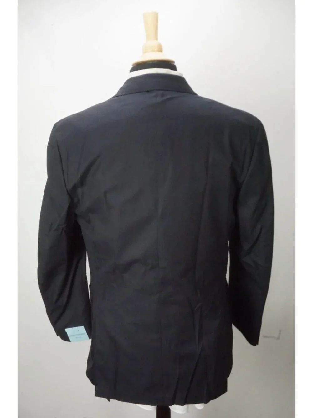 Gruppo Sartoriale Navy Blue Cotton 2 Pc Suit Jacket Pants Sz 52 EU BRAND NEW